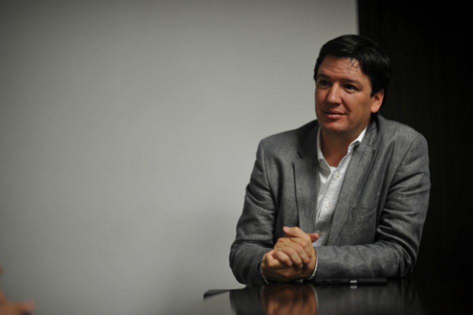Germán Bahamón, director de la Caja de Vivienda Popular. / Gustavo Torrijos