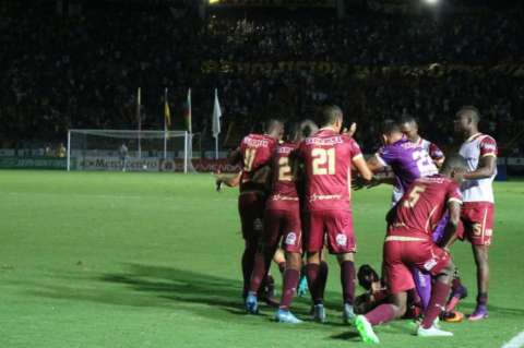 Julián Quiñones rescató un punto para el Tolima ante Jaguares