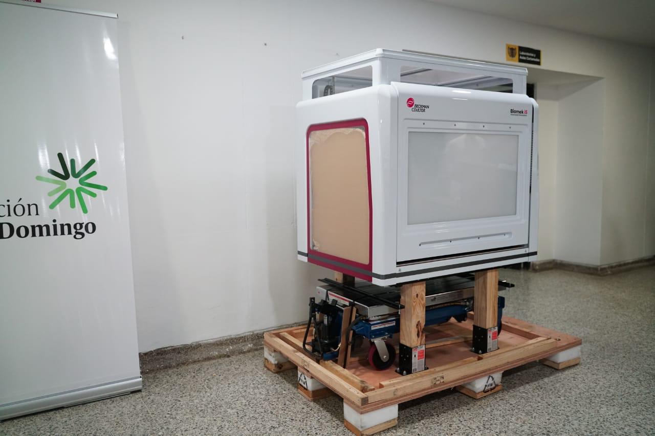 Maquina Fundación SantoDomingo