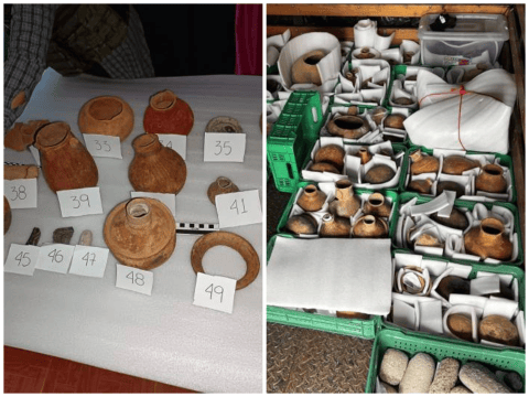 Decomisaron 144 piezas arqueológicas a reconocidos influenciadores en Huila