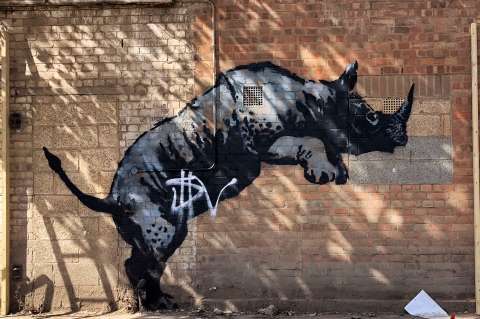 Banksy se tomó Londres para convertirlo en un zoológico