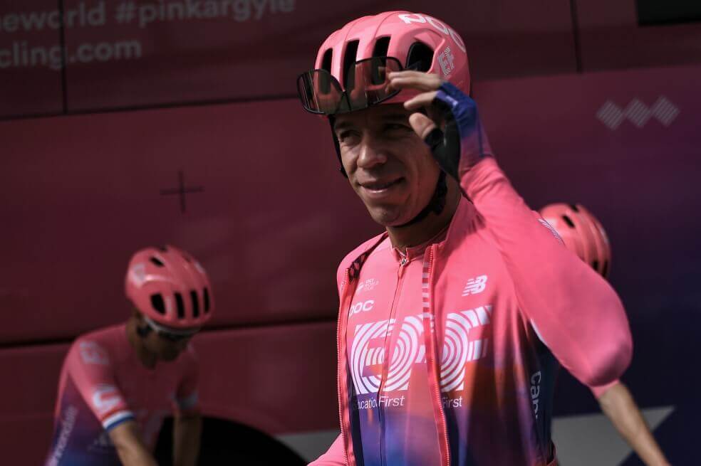 Rigoberto Urán, ciclista colombiano del Education First. / Archivo