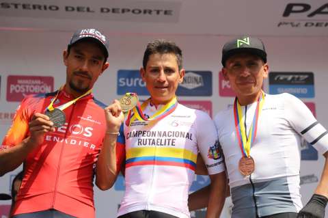 Esteban Chaves se consagró campeón Nacional de Ruta