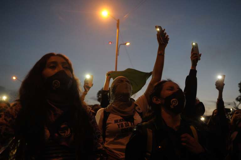 Así se vivió este día en Bogotá. Ciudad en la que en lo corrido del 2020 han sido asesinadas 77 mujeres, es decir una cada cuatro días.