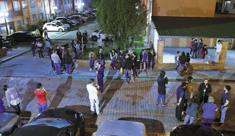 La trasescena del pánico colectivo en Cali y Bogotá