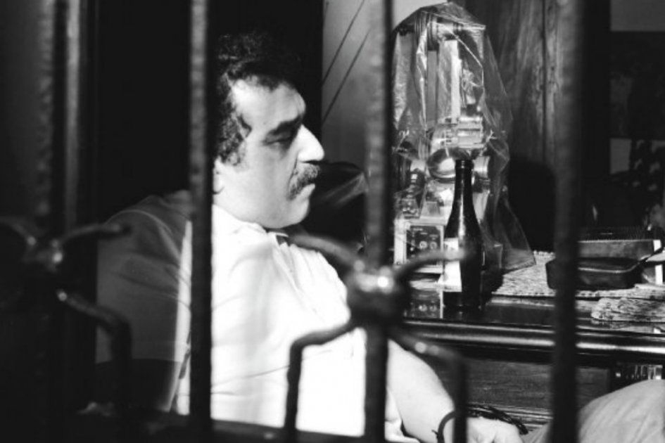 Gabriel García Márquez en su paso por Cuba. Allí estrechó relaciones con Fidel Castro. / Archivo El Espectador