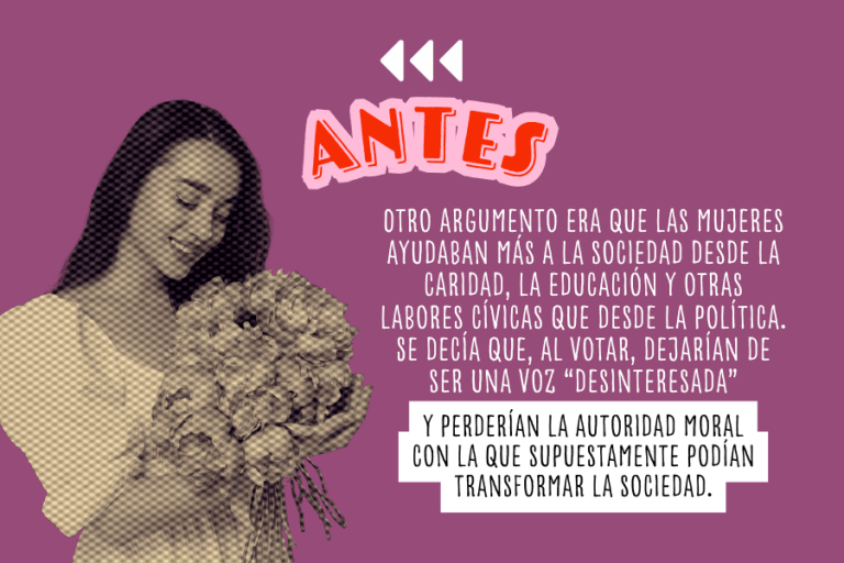 Discursos que cuestionan el sufragio femenino en Estados Unidos.