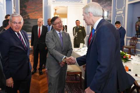 Presidente Petro se reunió con congresistas de EE.UU. en mesa de trabajo