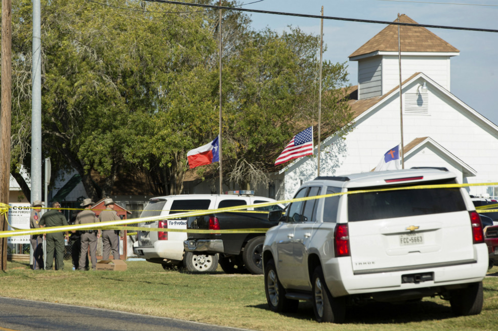 En la masacre de Sutherland Springs murieron 26 personas y 20 más quedaron heridas. / Foto: AFP