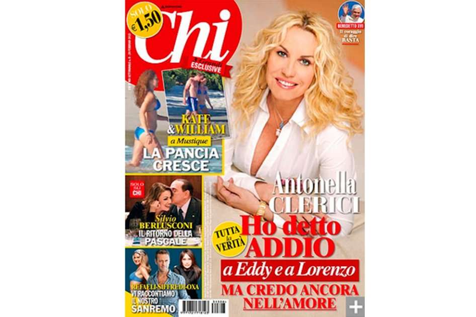 Portada de la revista Chi donde se ve a los Duques de Cambridge durante sus vacaciones en el Caribe. / Mondadori.com/Group/Magazines/Italy/Chi