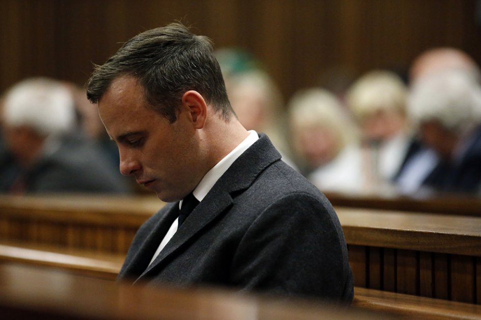 Oscar Pistorius fue condenado a seis años de cárcel. Foto: AFP