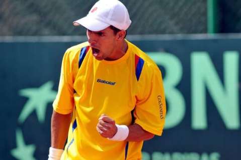 Giraldo, la mejor raqueta del país