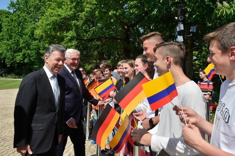Colombia tiene enormes posibilidades de inversión: Santos en su visita a Alemania