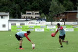 El entrenamiento tipo rugby del Bayer Leverkusen
