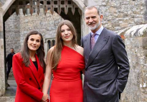 La infanta Sofía de España se graduó de Bachillerato en Gales