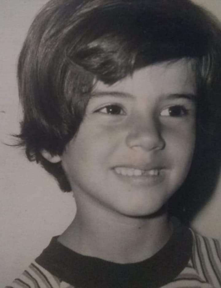 La comisionada Alejandra Miller cuando era niña, en su natal Cali.