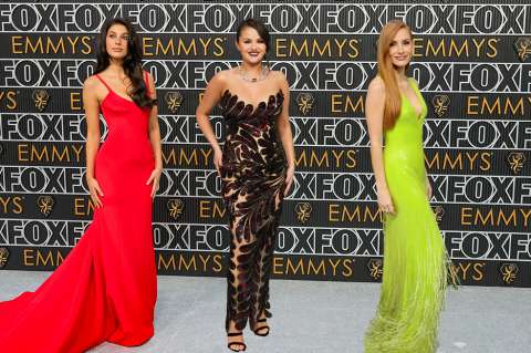 Selena Gomez y Jessica Chastain entre las peor y mejor vestidas de los Emmy Awards