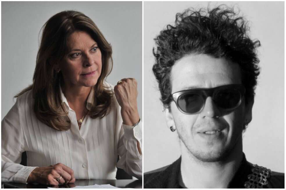 Marta Lucía Ramirez, vicepresidente de Colombia, y el director de cine Rubén Mendoza: protagonistas de una polémica que continúa. / Archivo