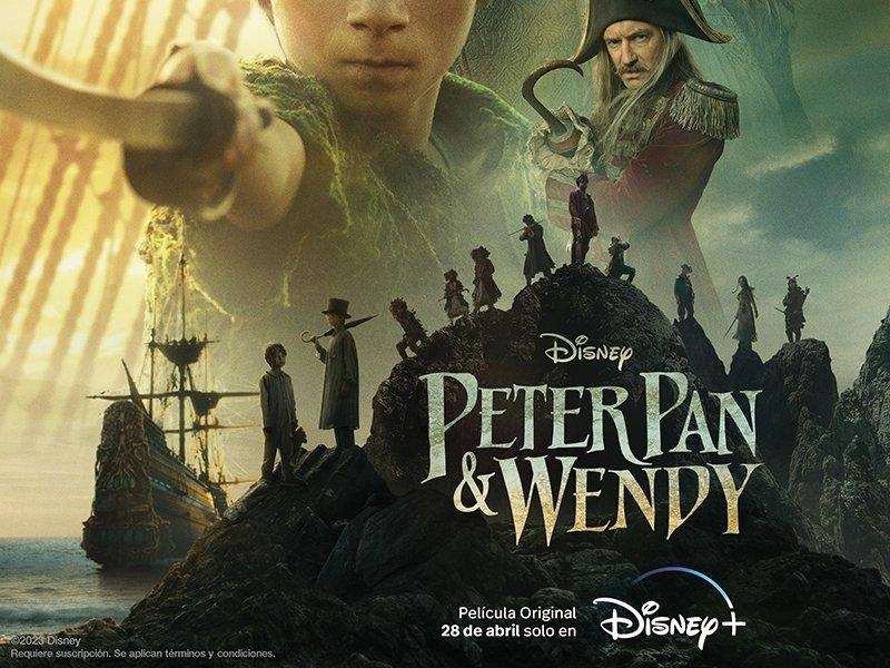 Peter Pan & Wendy fue estrenada directamente en Disney + atrevés de un streaming.