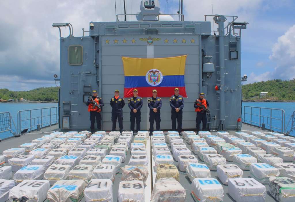 Incautación en San Andrés