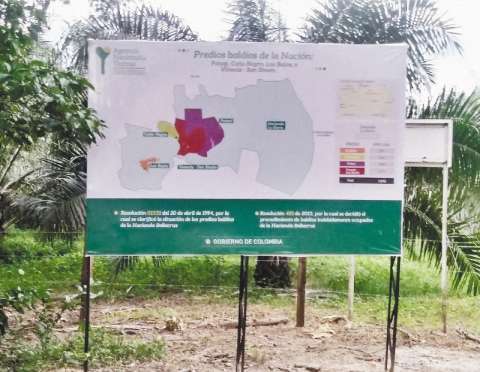 Los baldíos que el Estado no recupera en la hacienda Bellacruz