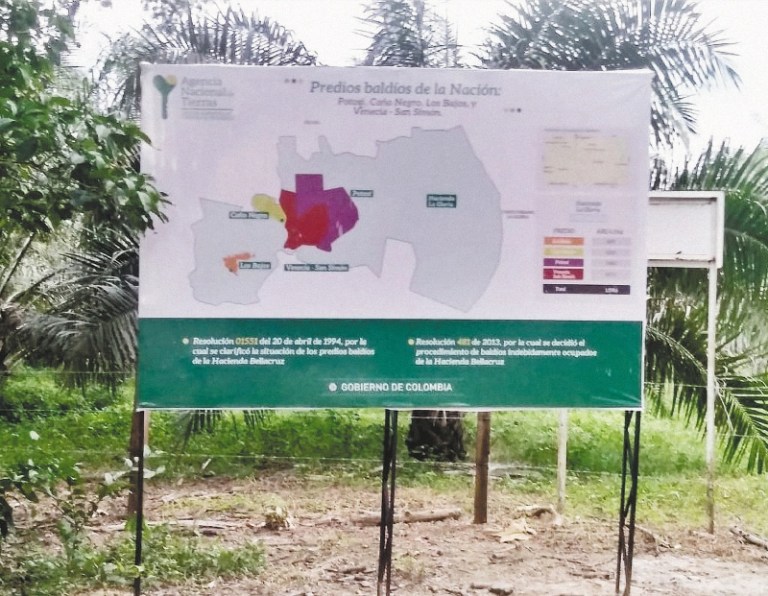 Los baldíos que el Estado no recupera en la hacienda Bellacruz