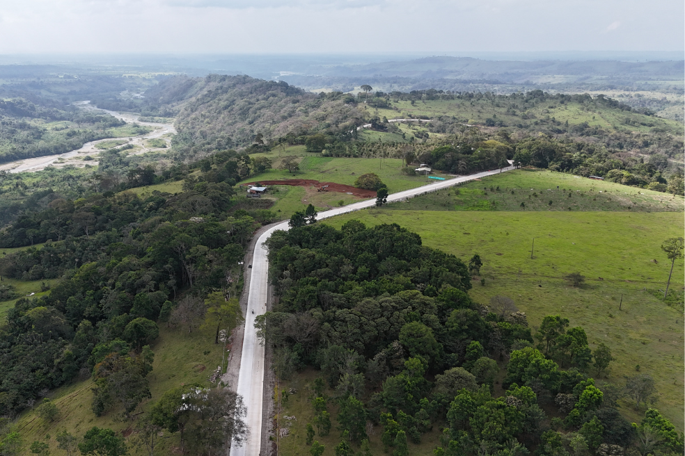 La troncal del Llano conecta a Arauca, Boyacá, Casanare, Cundinamarca, Meta y Guaviare con el Huila, Tolima y Valle.