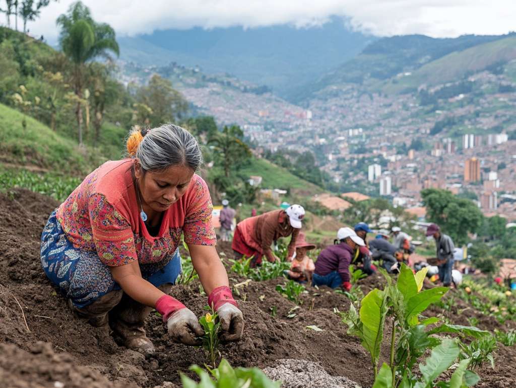 La siembra de árboles se realizó en los municipios de Bello, Medellín e Itagüí.