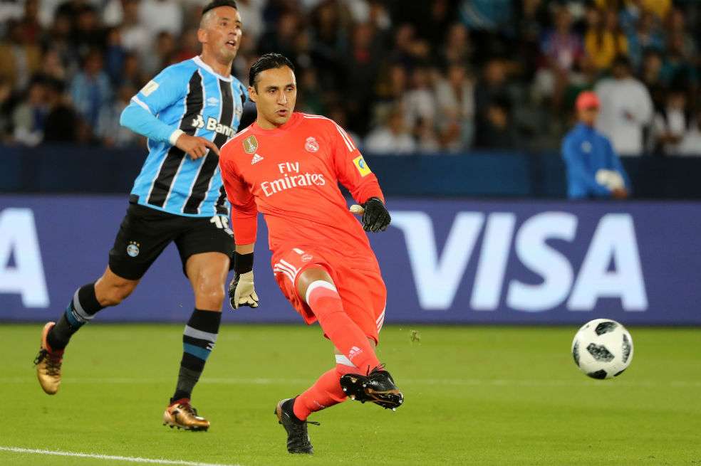 Keylor Navas, arquero del Real Madrid. / AFP