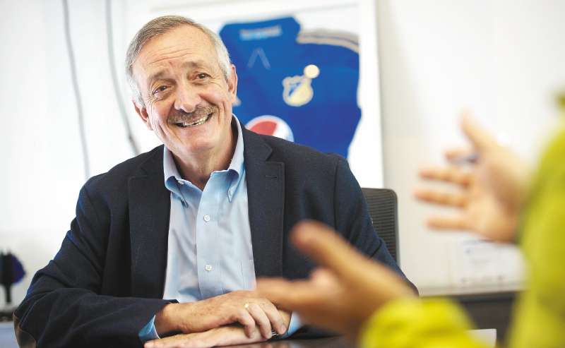 El economista Enrique Camacho es presidente de Millonarios desde hace poco más de tres años. / Cristian Garavito - El Espectador