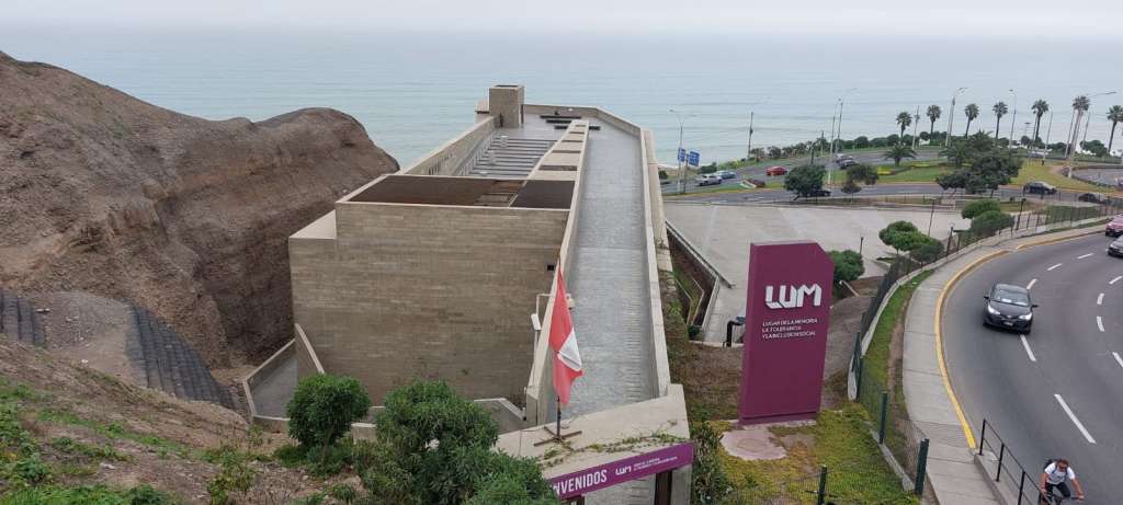 Vista panorámica del Lugar de la Memoria, la Tolerancia y la Inclusión Social, inaugurado en diciembre de 2015.