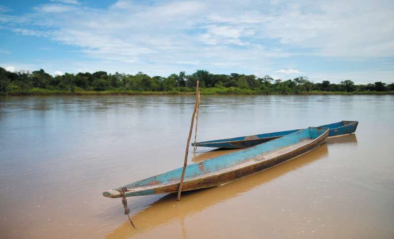 Río Arauca, en la frontera con Venezuela.