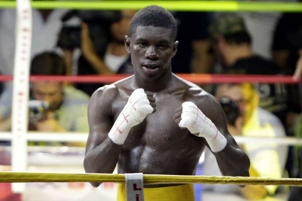 Yuberjen Martínez pugilista colombiano.  / EFE