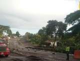 Reportan cierre parcial en la vía Guaduas – Villeta por perdida de bancada