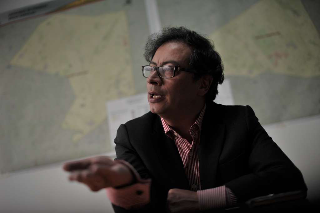 Gustavo Petro, candidato presidencial y exalcalde de Bogotá. / Luis Ángel - El Espectador
