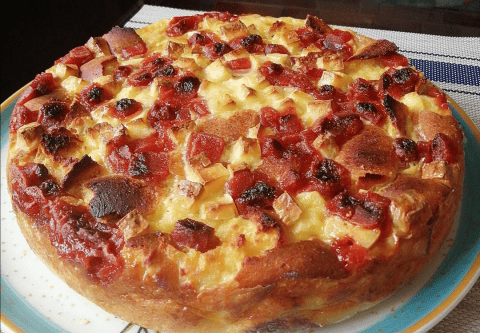 Con sabor colombiano: así se prepara la torta de almojábana
