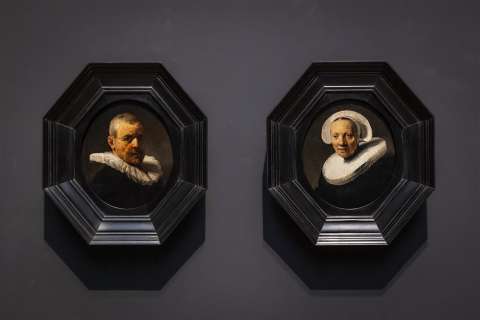 Los retratos pintados por Rembrandt que estuvieron ocultos y ahora son exhibidos