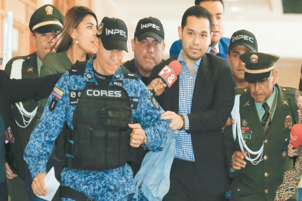 Leonardo Pinilla, protagonista del escándalo del cartel de la toga, hoy extraditado. / Revista Semana
