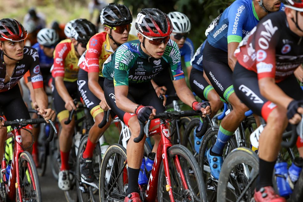 Diego Pescador corre para el GW Shimano Sidermec y es uno de los ciclistas jóvenes con mayor proyección de Colombia.