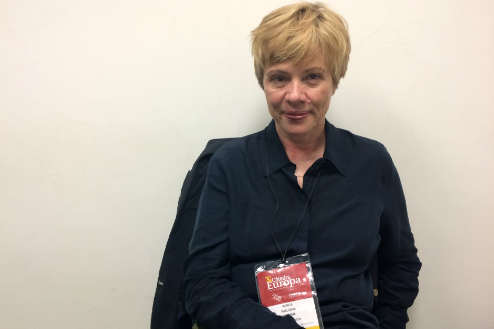 Mónica Carlsson es profesora de la Universidad de Aarhus en Dinamarca. / María Paulina Baena