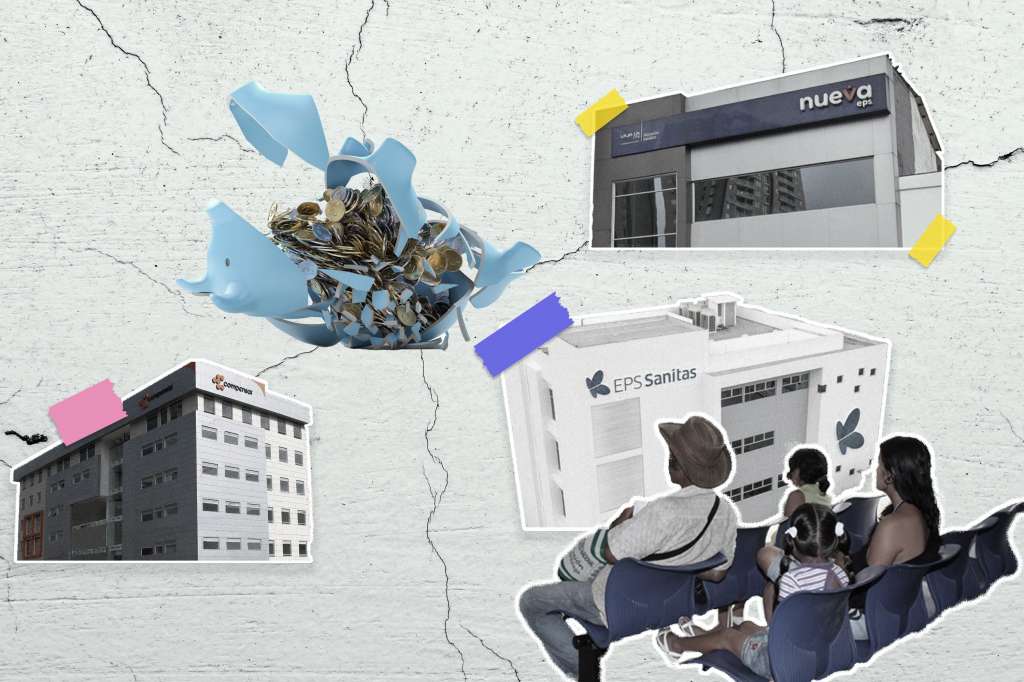 La Nueva EPS y Sanitas EPS fueron intervenidas, mientras Compensar EPS solicitó su liquidación ante la superintendencia.