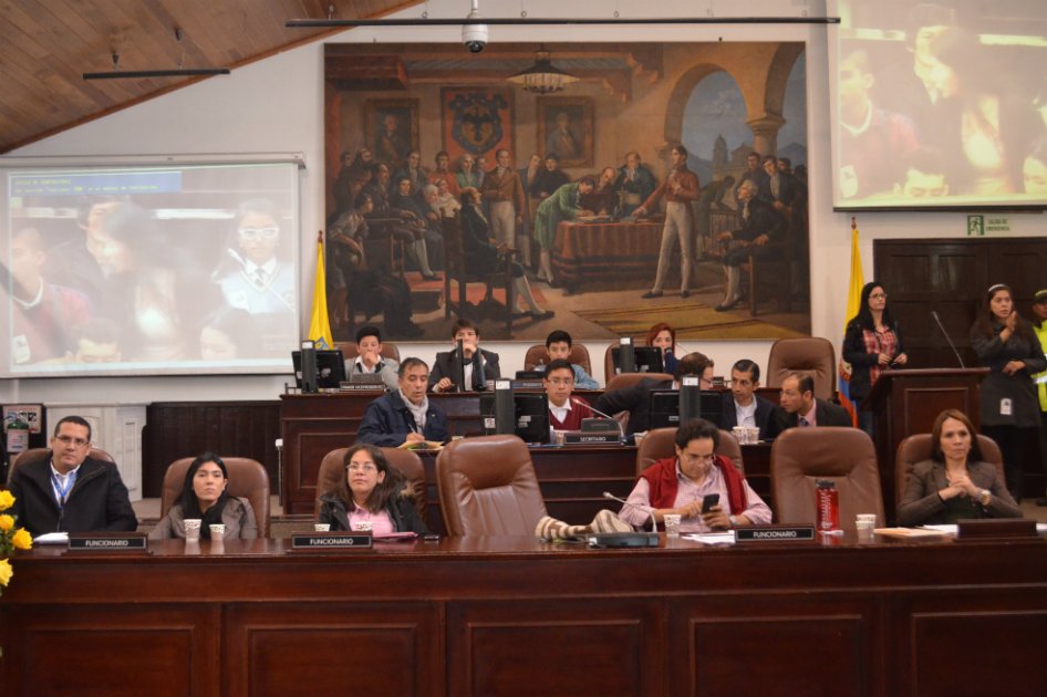 Concejo de Bogotá. / Concejo de Bogotá.