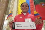 Yolanda Caballero tiene una cita con la historia este lunes