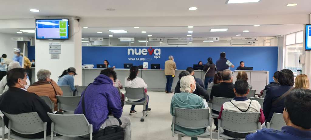 Nueva EPS es una de las seis EPS intervenidas por la Supersalud.