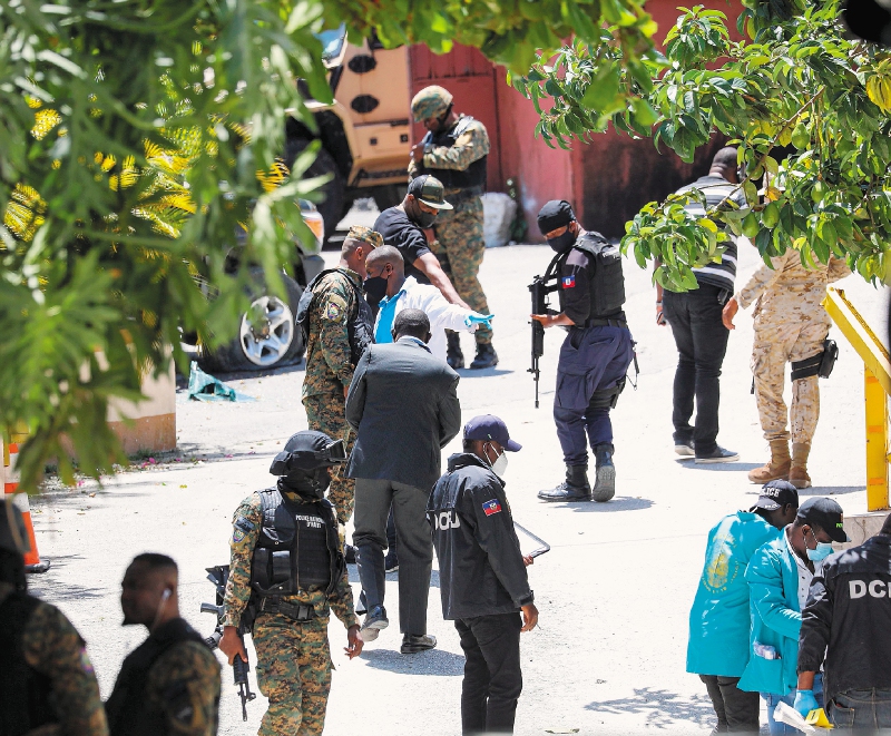 Miembros de la Policía de Haití avanza en la investigación del asesinato del presidente Jovenel Moïse, ¿qué pasó con los cuerpos de seguridad?. / AFP