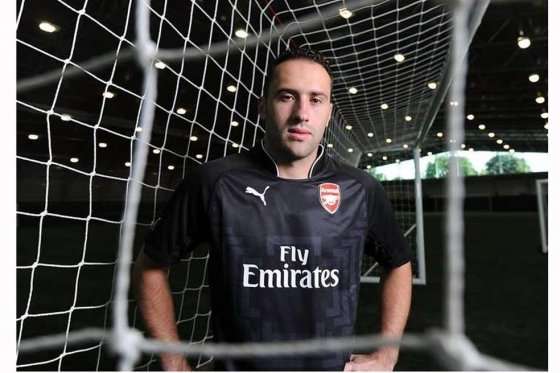 David Ospina, nuevo arquero del Arsenal de Inglaterra. / Cortesía Arsenal