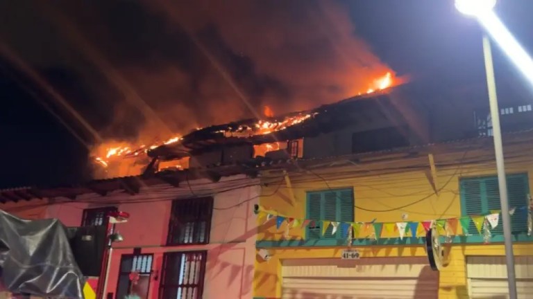 Las causas del incendio en el comando de la Policía Metropolitana de Bucaramanga