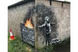 Compran la última obra de Banksy en el Reino Unido por más de 100.000 libras