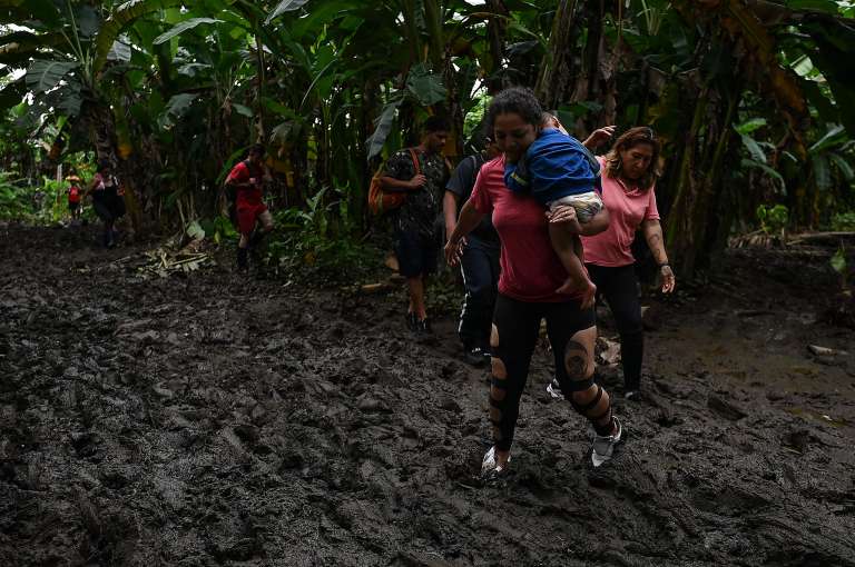Niños Migrantes en el Darién
