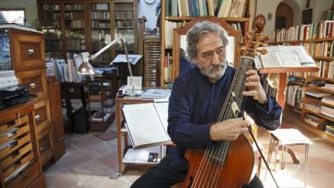 Jordi Savall: "Improvisar requiere de una preparación muy fuerte"